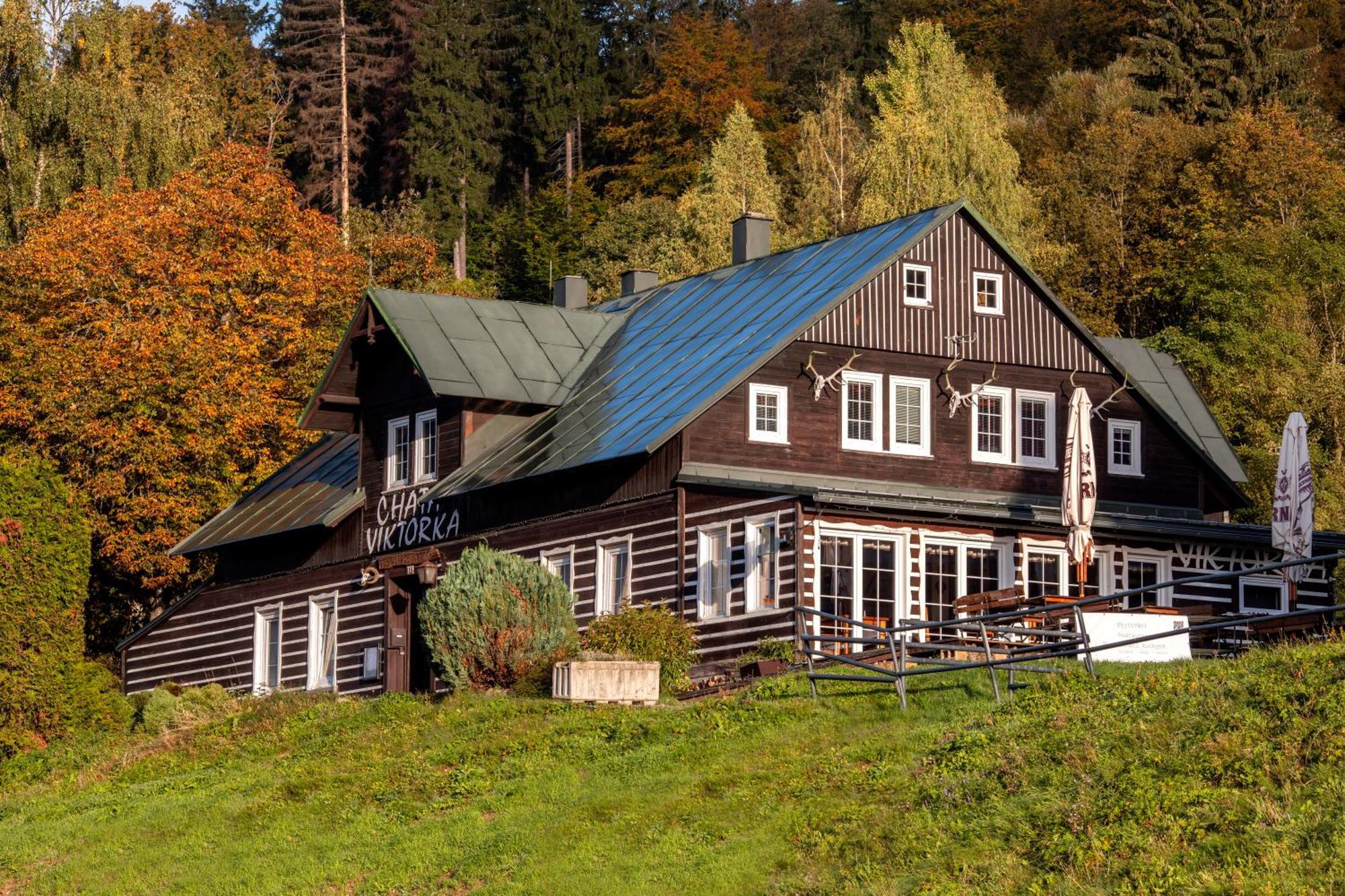 Krkonošská chata Viktorka Janské Lázně Esterno foto